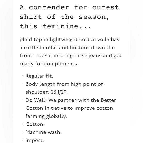 MADEWELL GINGHAM SHIRT - Picture 12 of 12